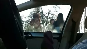 Perfect Ass on Stepsis Rides Meat Stick