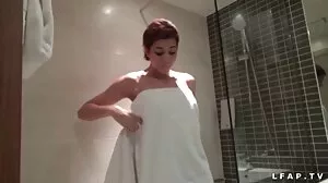 BLACKEDRAW Blonde Cutie Cheered by Massive Penis